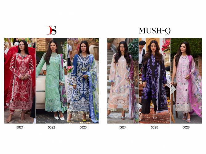 Mush Q By Deepsy Heavy Embroidery Cotton Pakistani Suit Wholesale Clothing Suppliers In India
